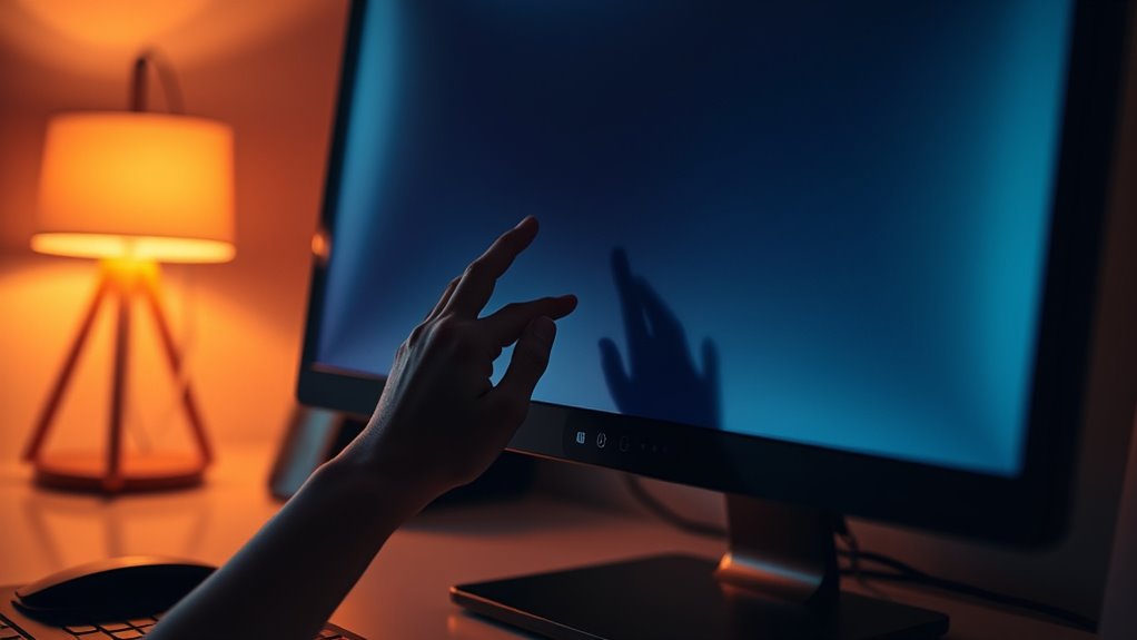 adjusting monitor brightness settings