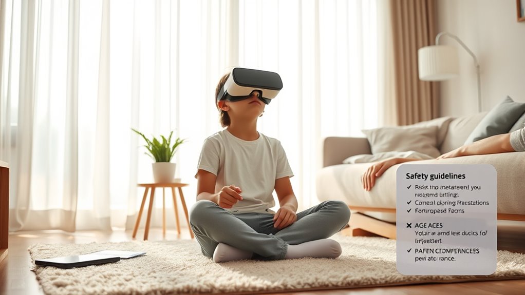 assess vr safety for children