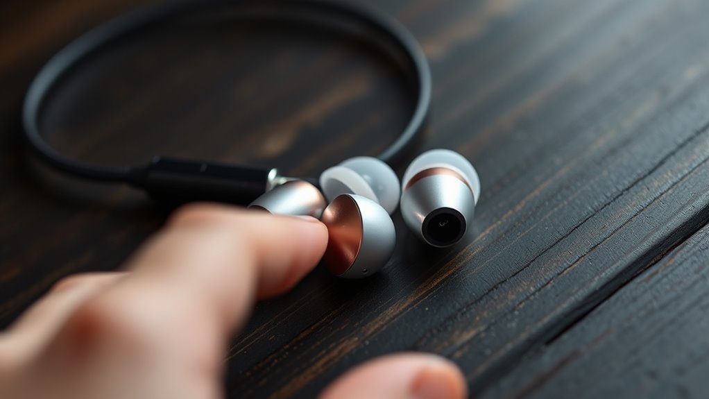 attach earbuds to earphones