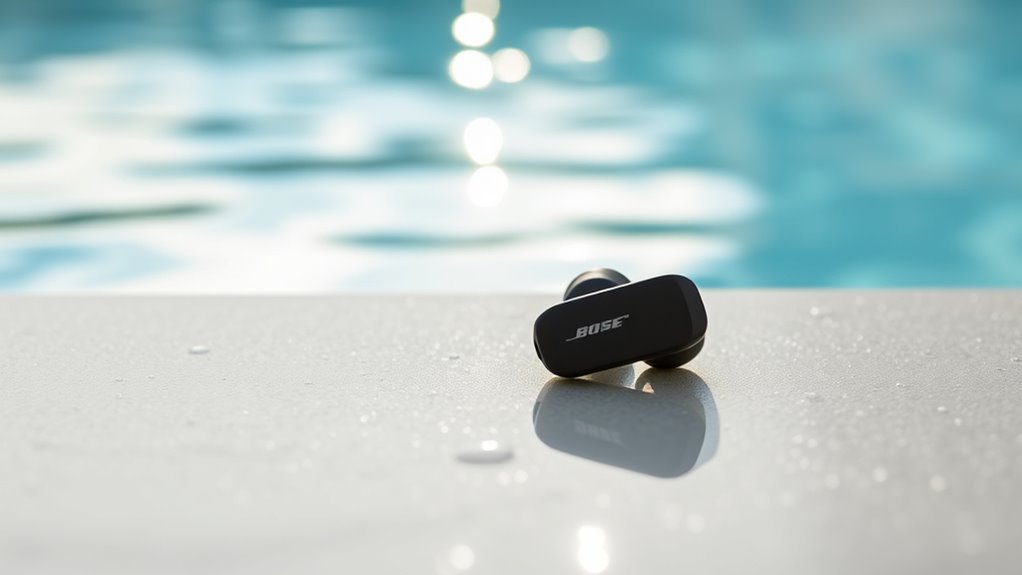 bose earbuds water resistance inquiry