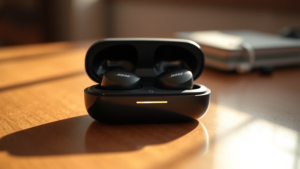 charging bose earbuds properly