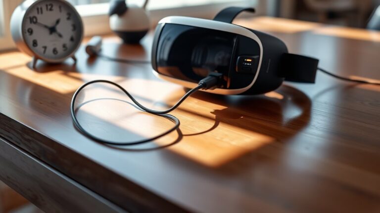 charging time for vr headset