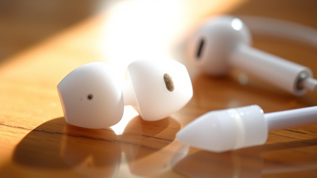 clean your earbud tips
