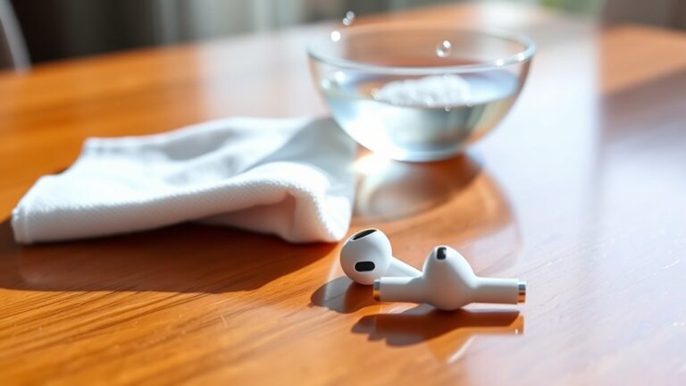 clean your earbuds thoroughly