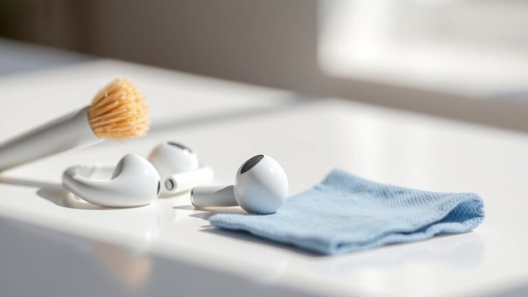 cleaning apple earbuds effectively