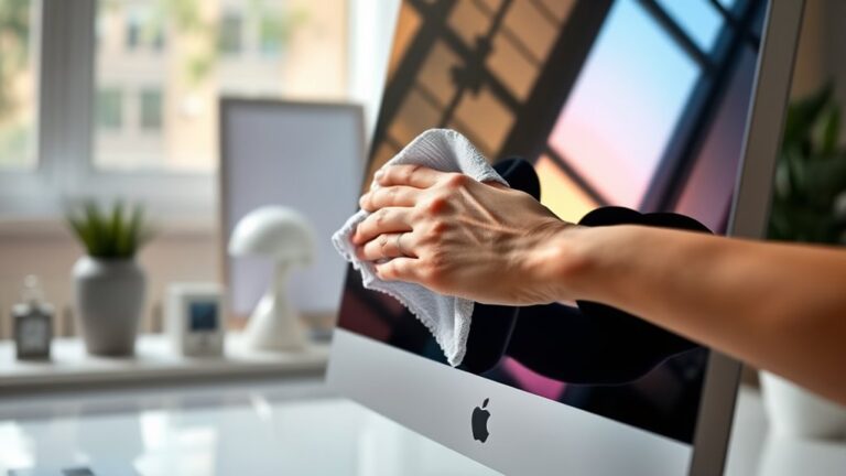 cleaning monitor screen tips