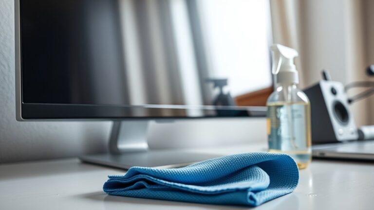 cleaning pc monitor effectively