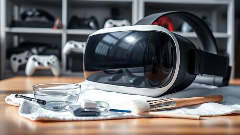 cleaning your vr headset