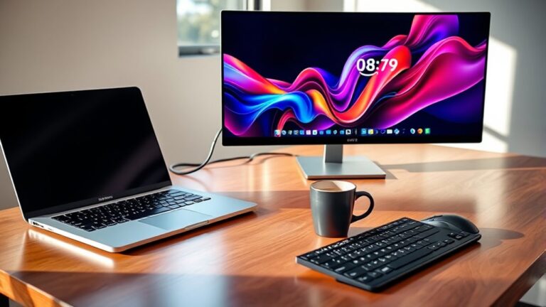 close laptop use monitor