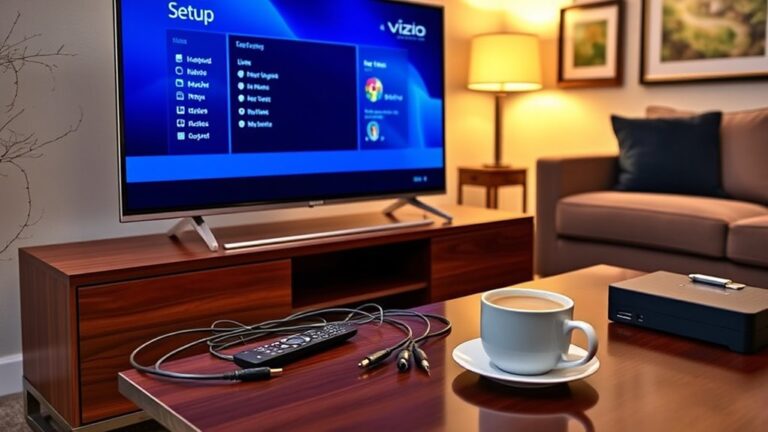 connect cable to vizio