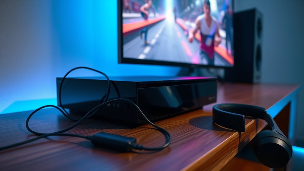 connect console to monitor