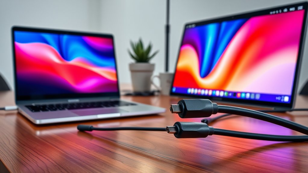 connect external display device