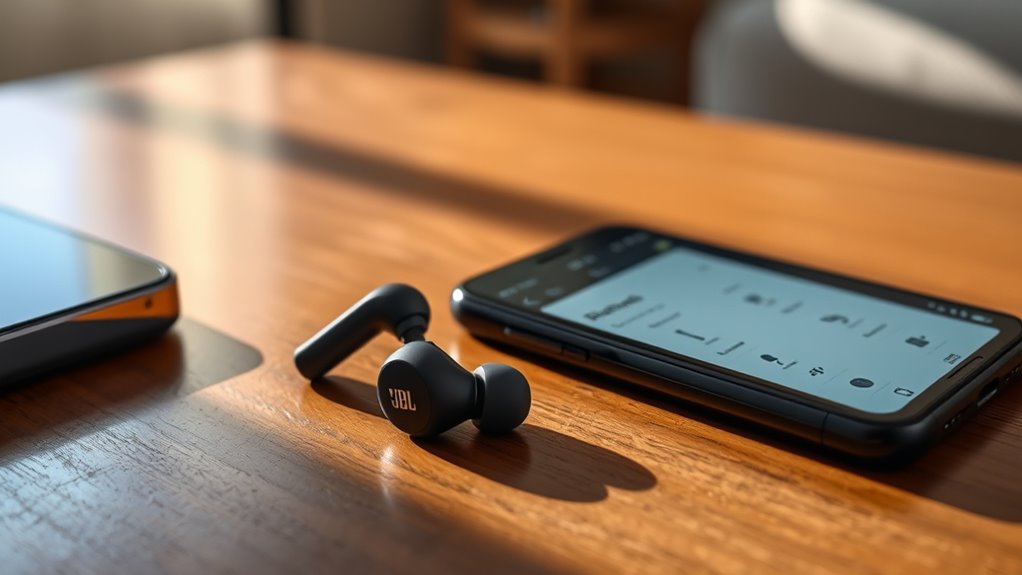 connect jbl earbuds easily