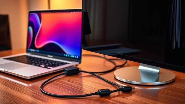 connect laptop to monitor