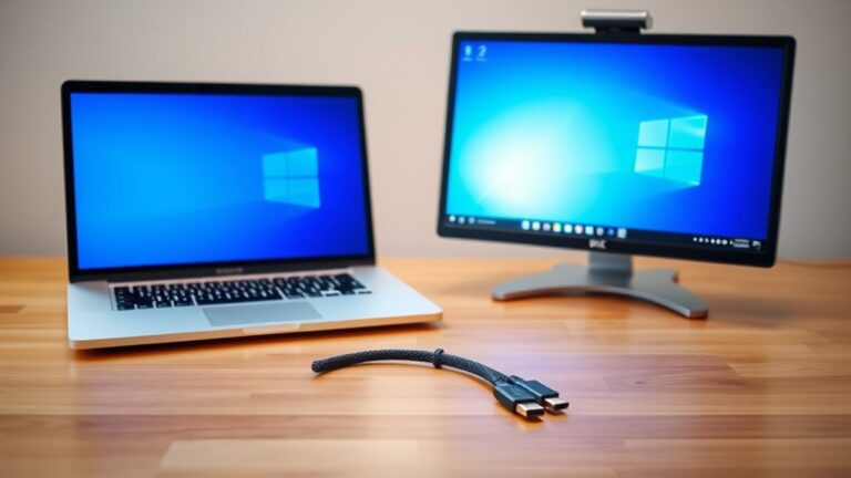 connect laptop to monitor