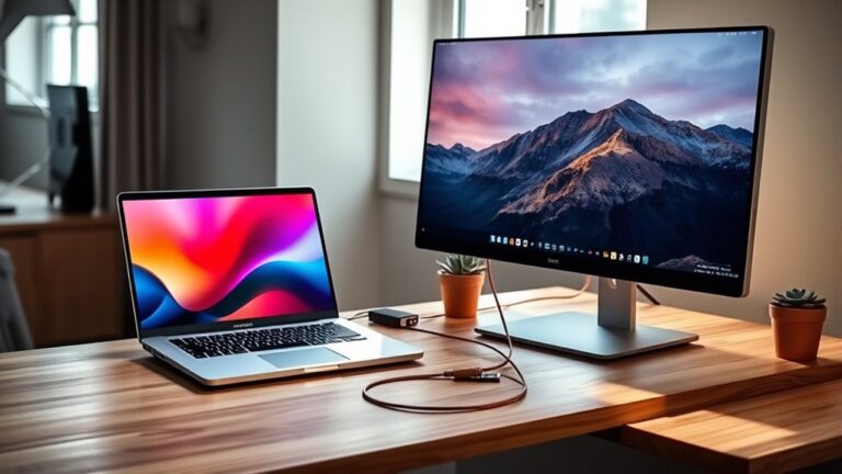 connect laptop to monitor