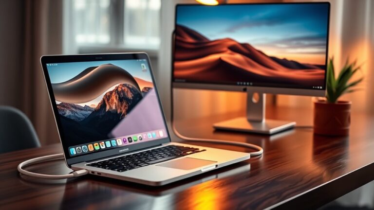 connect macbook air monitor