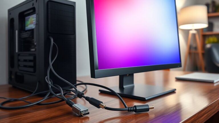 connect monitor to pc