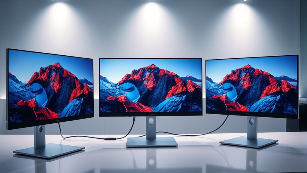 connect multiple monitors together