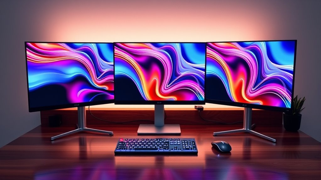 connect multiple monitors together