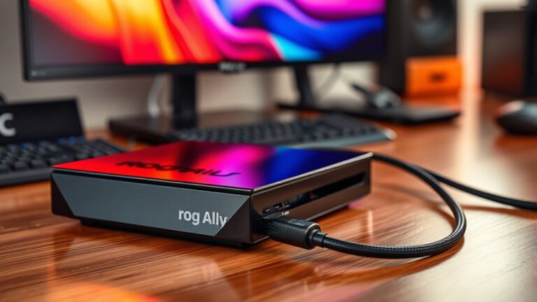 connect rog ally monitor
