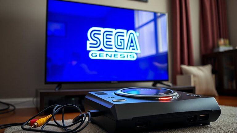 connect sega genesis tv