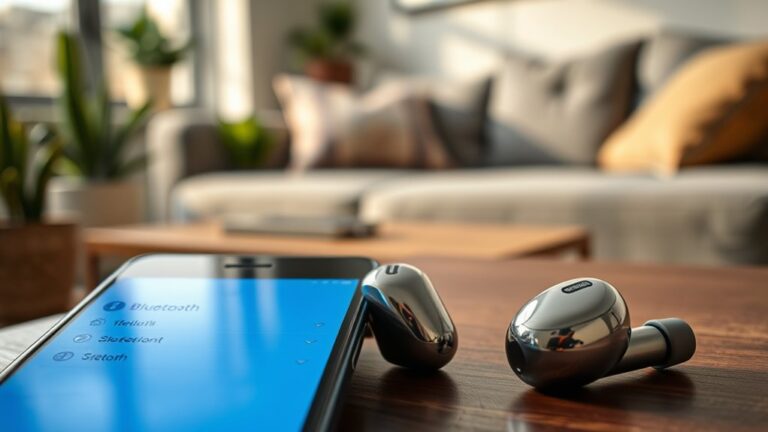 connect to wireless earbuds