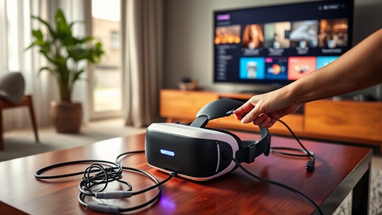 connect vr headset tv