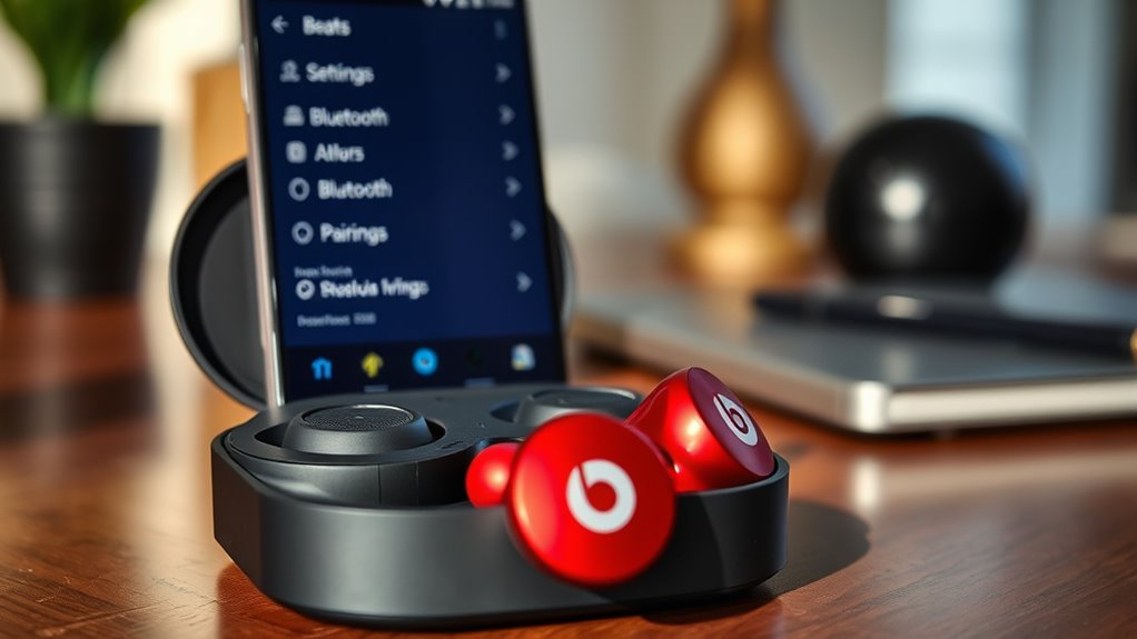 connecting beats to android