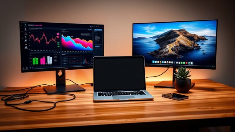 connecting dual display setups