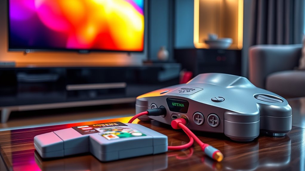 connecting nintendo 64 smart tv