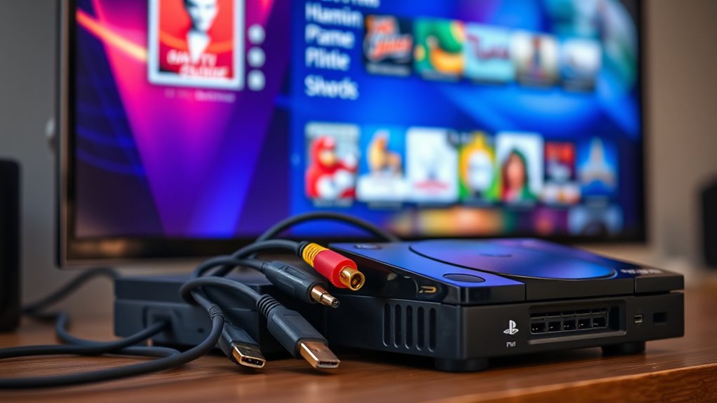 connecting ps2 to tv