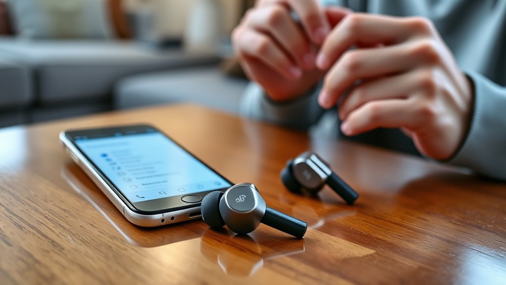 connecting sennheiser earbuds easily