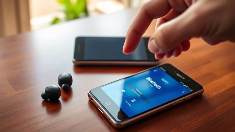 connecting sony earbuds easily