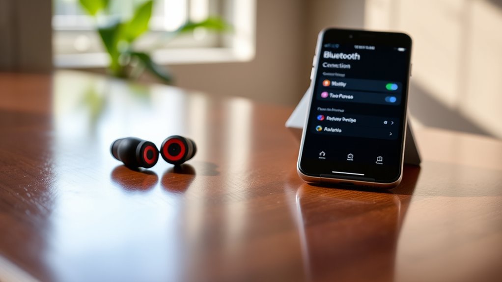 connecting to jbl earbuds