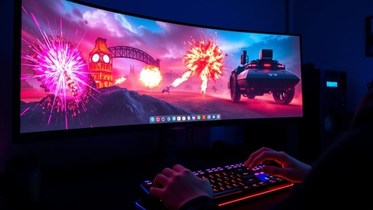 curved monitors enhance gaming experience