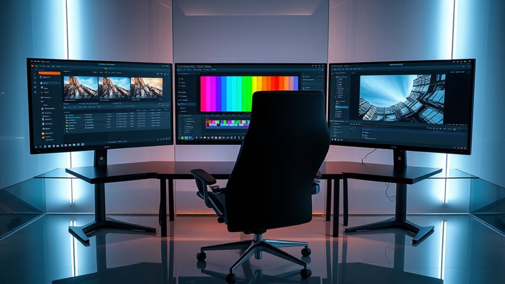 davinci resolve multi monitor setup