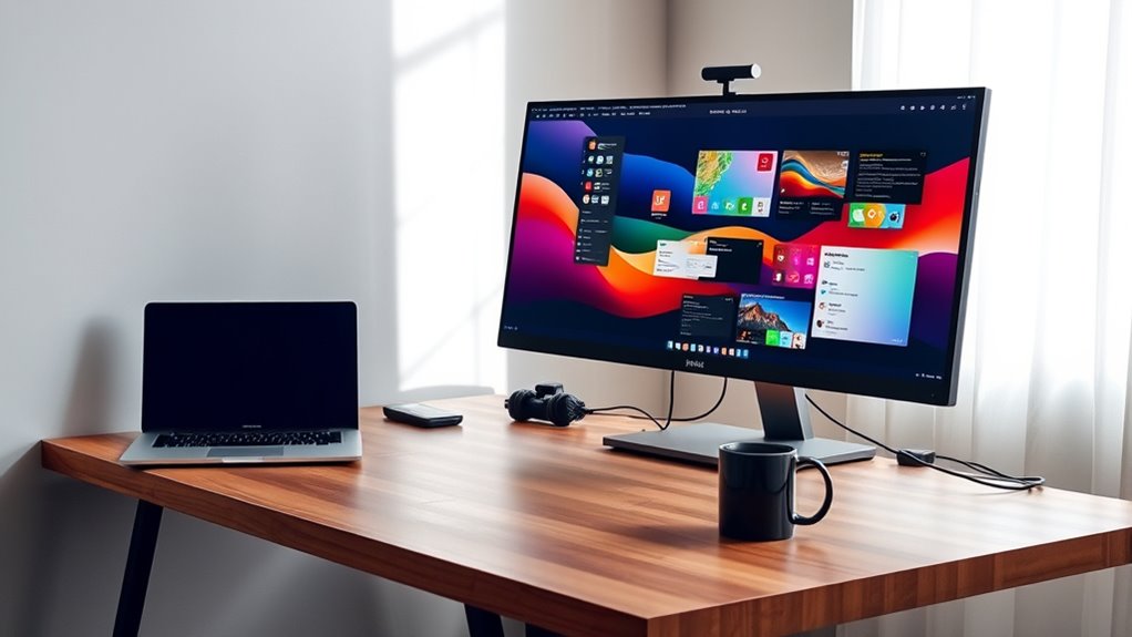 dual display laptop setup