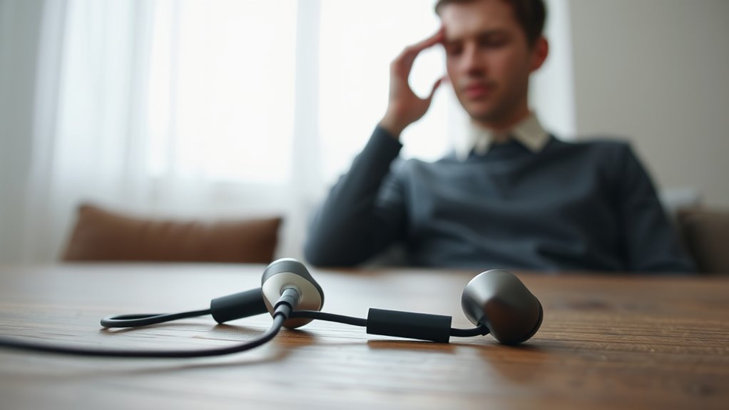 earbuds and dizziness concern