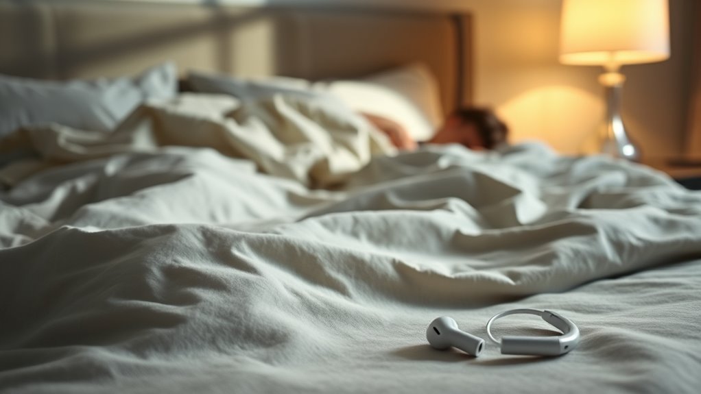 earbuds during sleep concerns