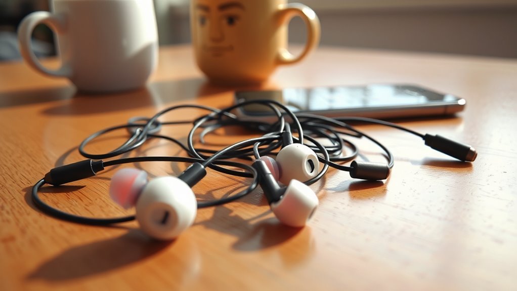 earbuds not functioning properly