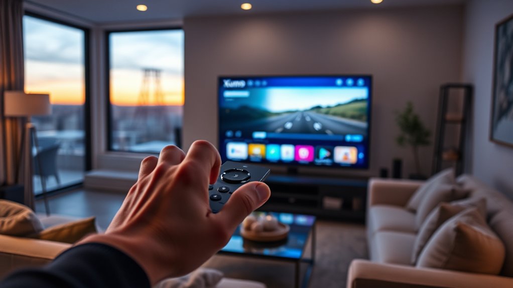 fast forward xumo smart tv