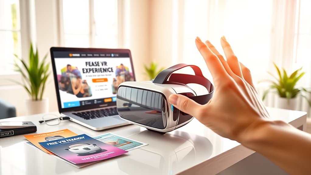 free vr headset methods