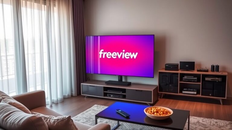 freeview setup for smart tv