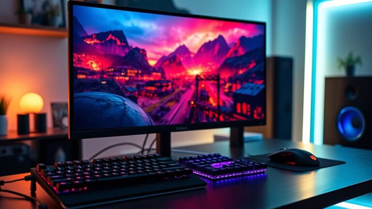 gaming monitor key features