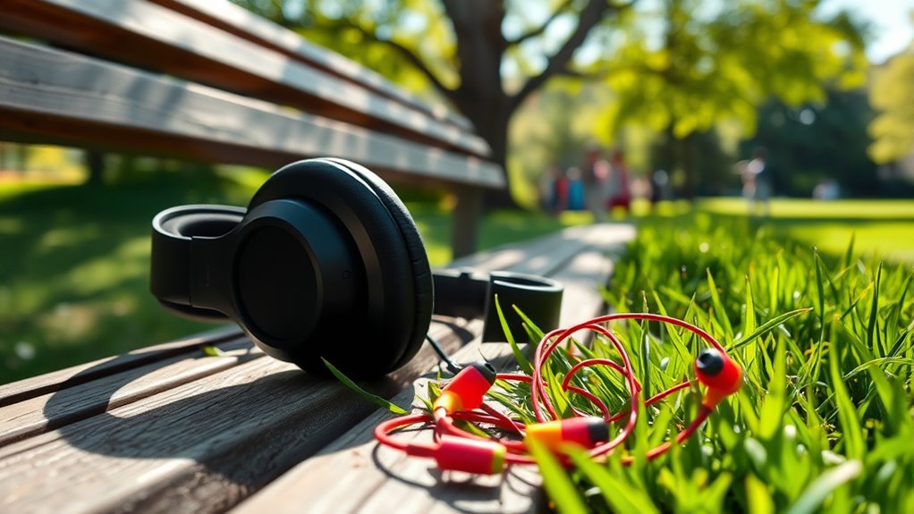 headphones versus earbuds safety