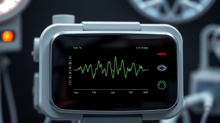 heart monitor visual appearance