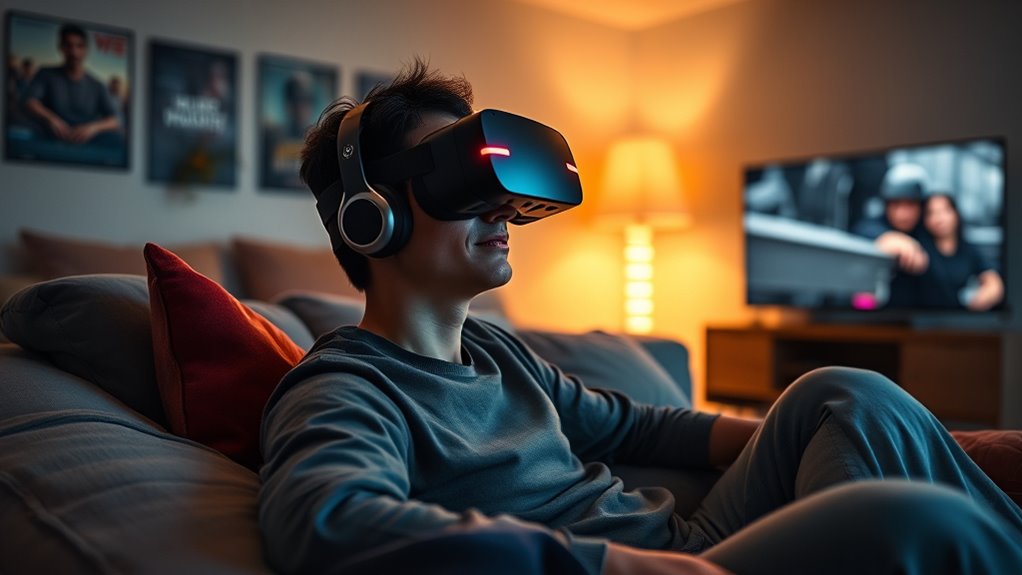 immersive cinematic viewing experience