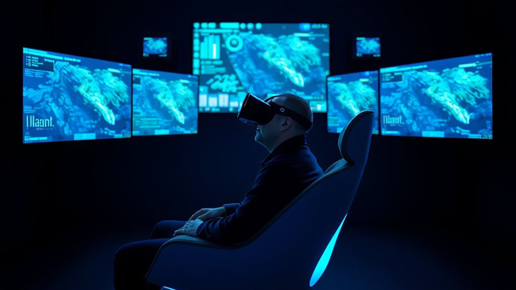 immersive experience over monitors
