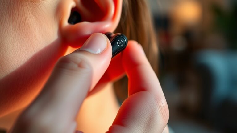 inserting earbuds correctly